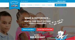 Desktop Screenshot of mobiledentists.com